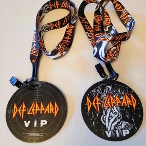 Def Leppard 2022 Stadium tour VIP lanyard